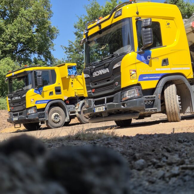 chantier camion - CANTIN CONSTRUCTION