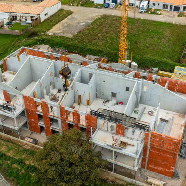 Logements construction chantier - CANTIN CONSTRUCTION